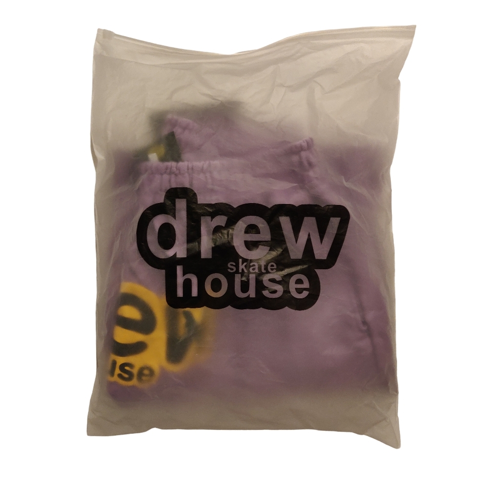 drew house lavender cotton skate shorts - Picture 6 of 6